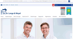 Desktop Screenshot of lange-weyel.de