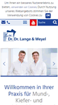 Mobile Screenshot of lange-weyel.de